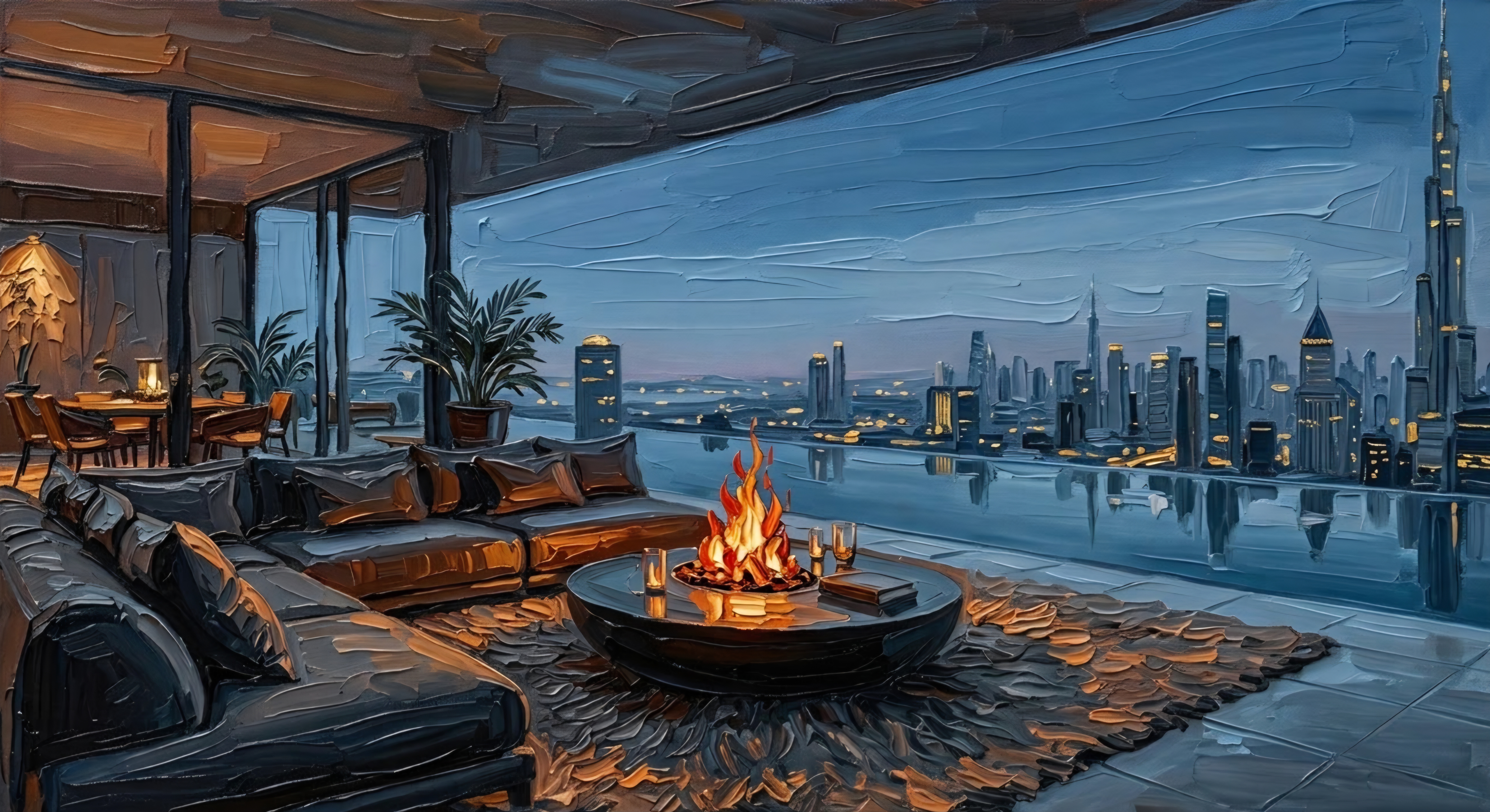 Fireside Skyline